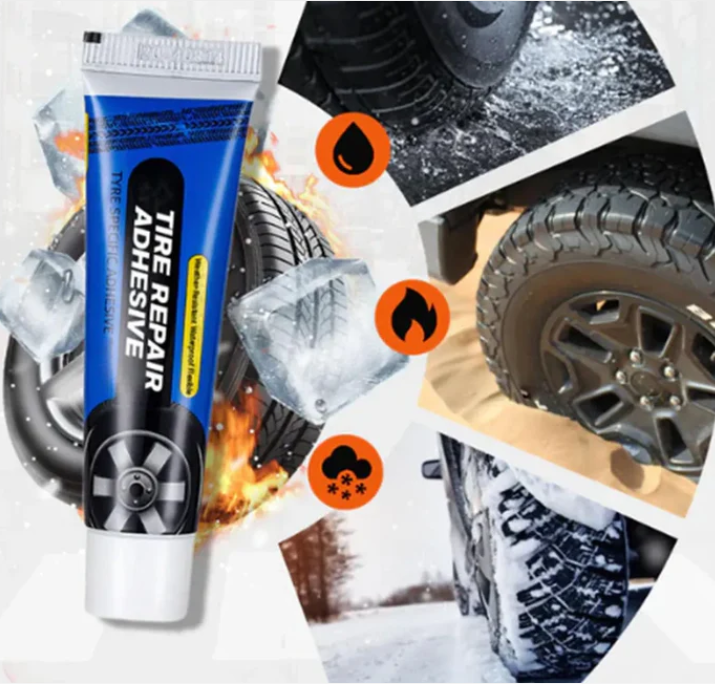 Tire Repair Adhesive 75g Each(Pack Of 2)