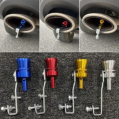 Whistle Muffler Vehicle Refit Device Exhaust Pipe Turbo Sound (Pack Of 1)